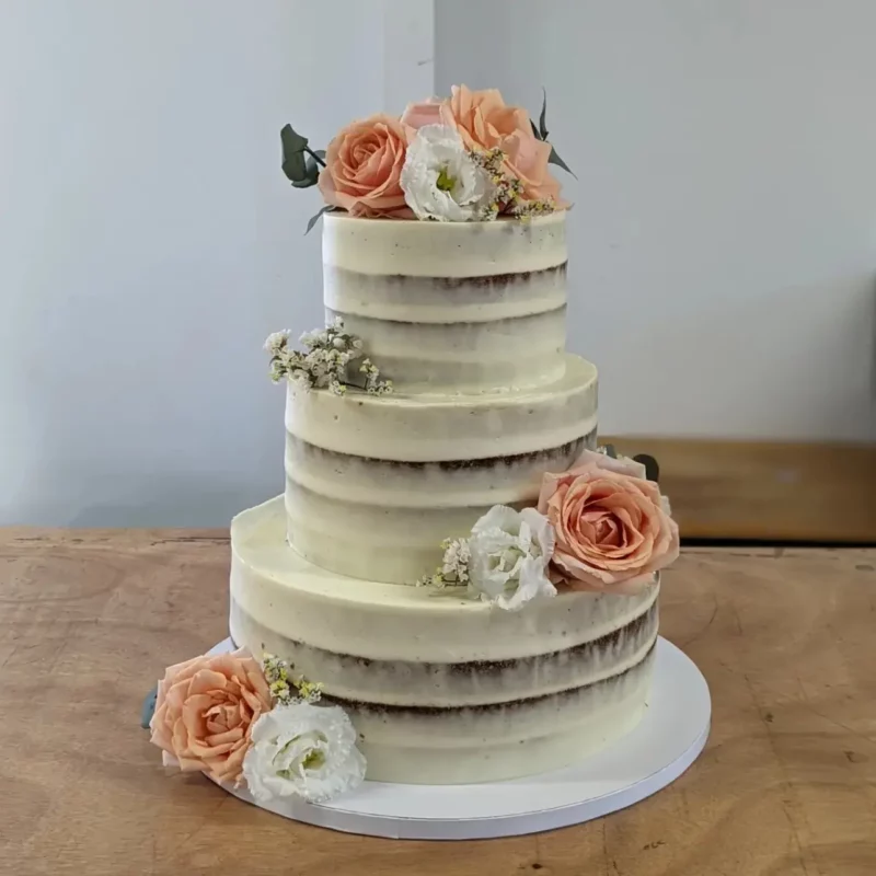 Wedding cake- Naked cake - Image 2