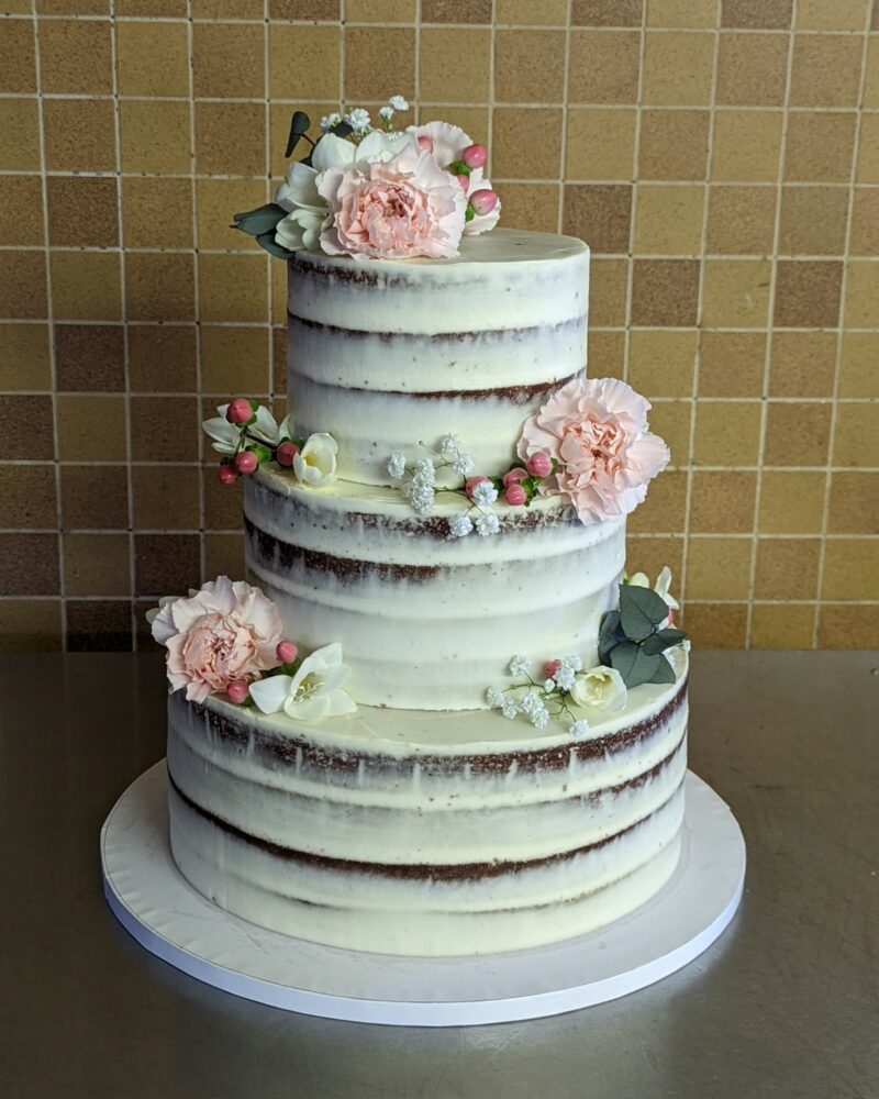 Wedding cake- Naked cake - Image 8