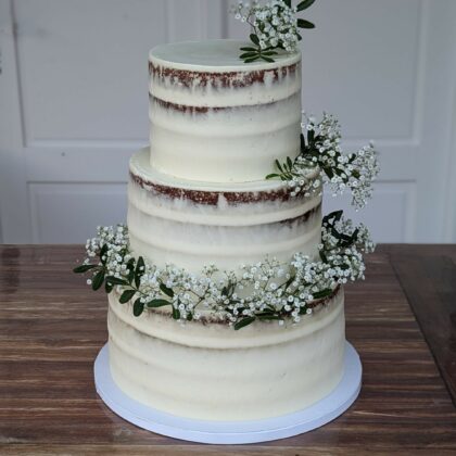 Wedding cake- Naked cake