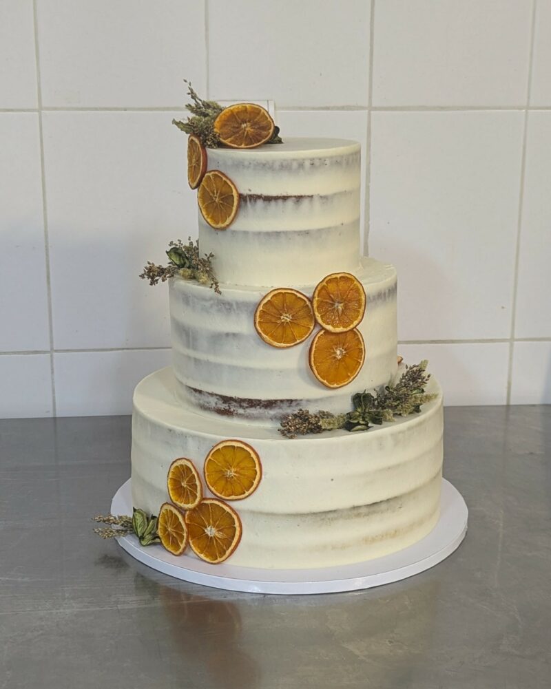 Wedding cake- Naked cake - Image 7