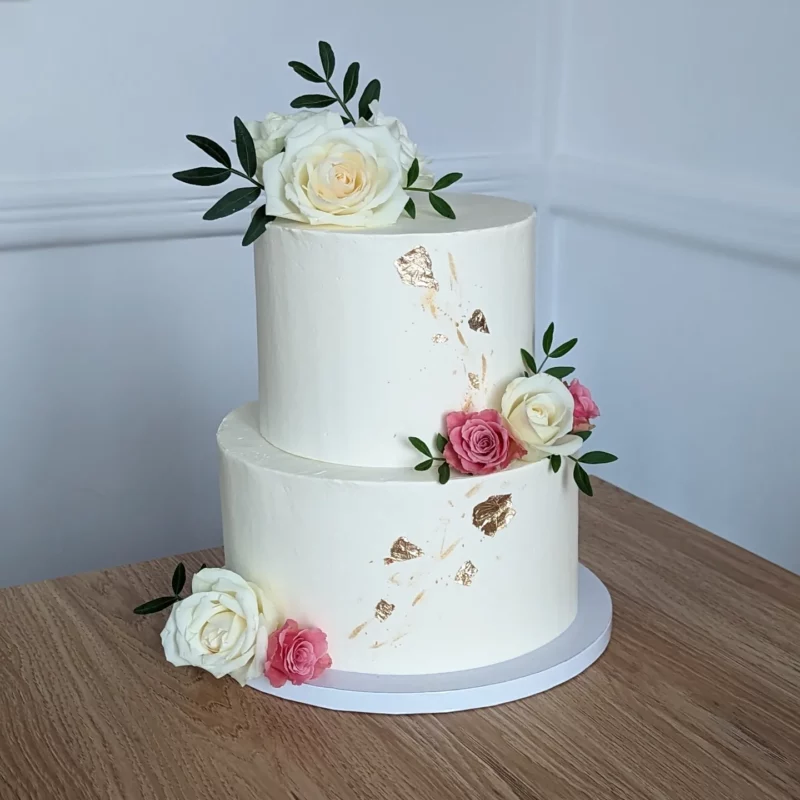 Wedding cake- Crème - Image 4