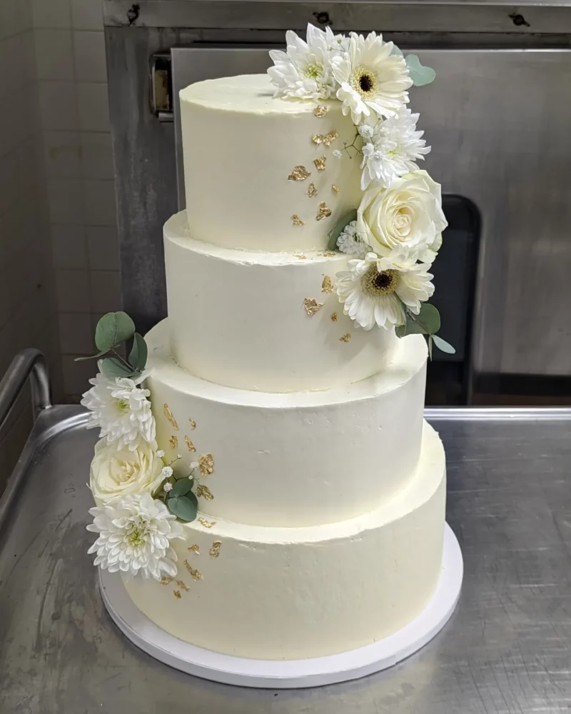 Wedding cake- Crème - Image 5