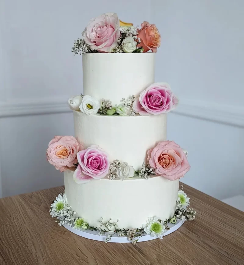 Wedding cake- Crème - Image 9