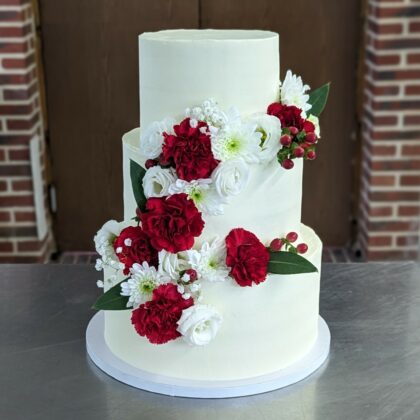 Wedding cake- Crème