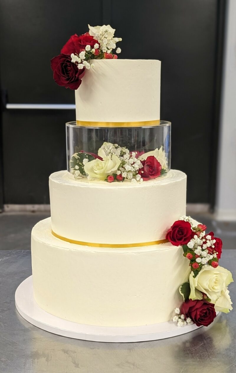 Wedding cake- Crème - Image 2